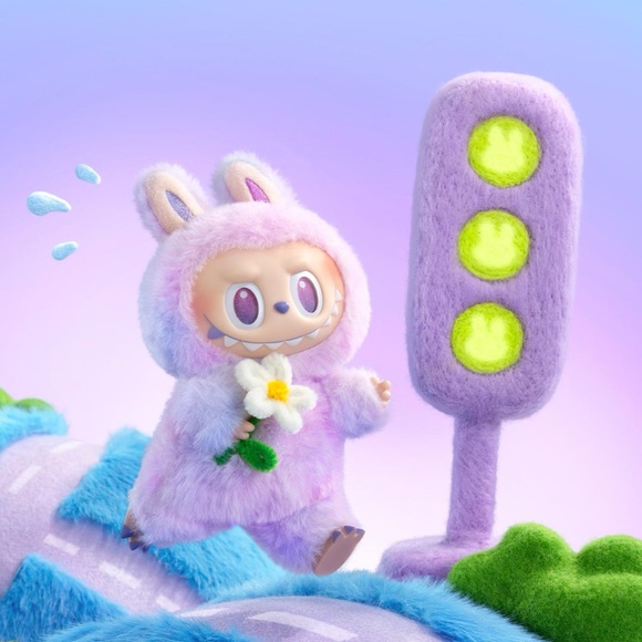Labubu The Monsters Big into Energy Series-Vinyl Plush Pendant - Luck - Picture 1 of 15